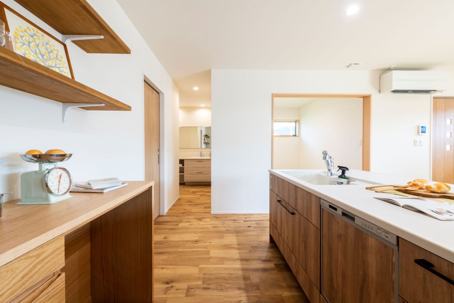 木のぬくもりを感じる30坪の平屋