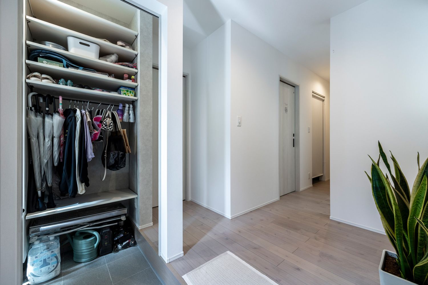 家事ラクを叶えた家族団らんの平屋