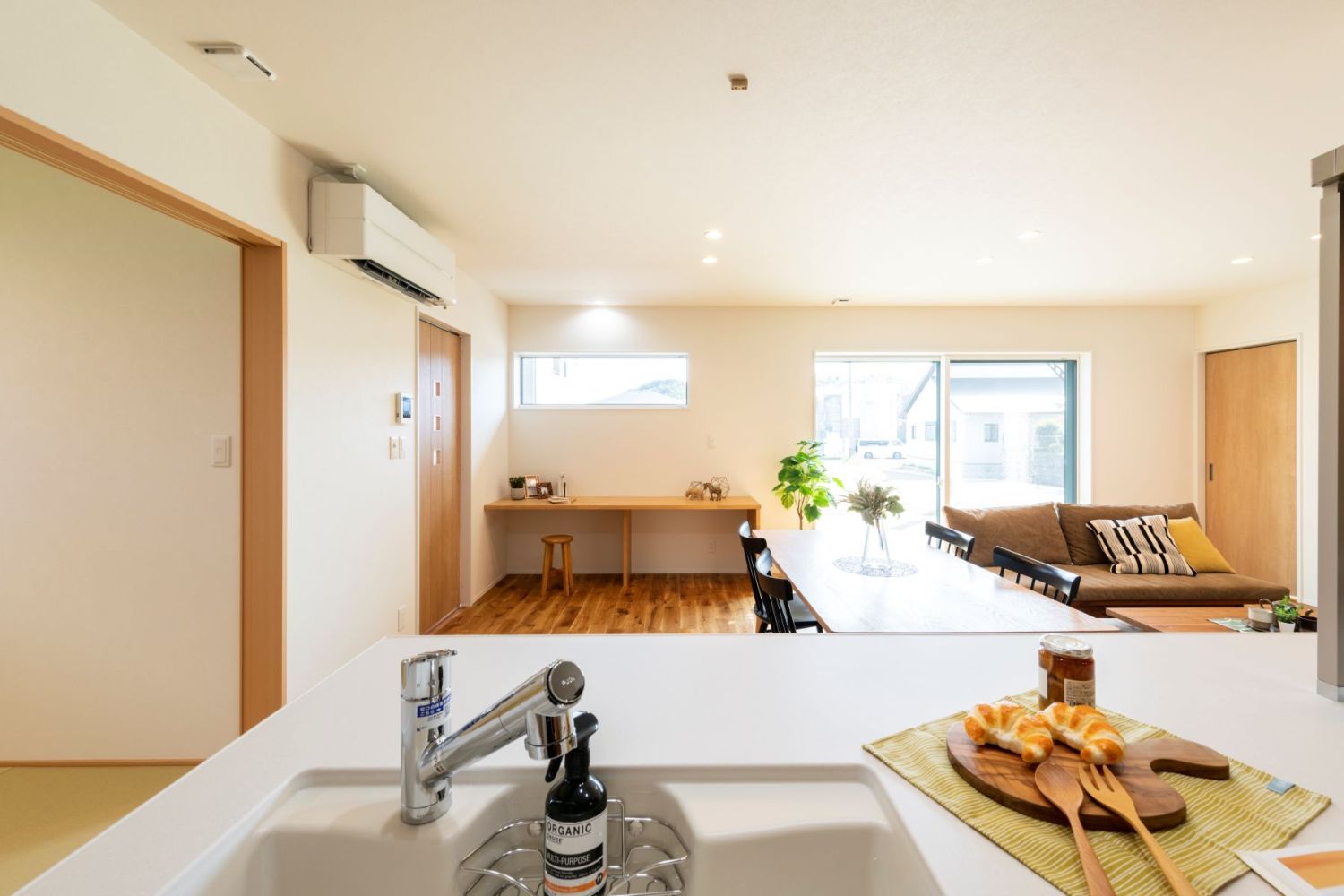 木のぬくもりを感じる30坪の平屋