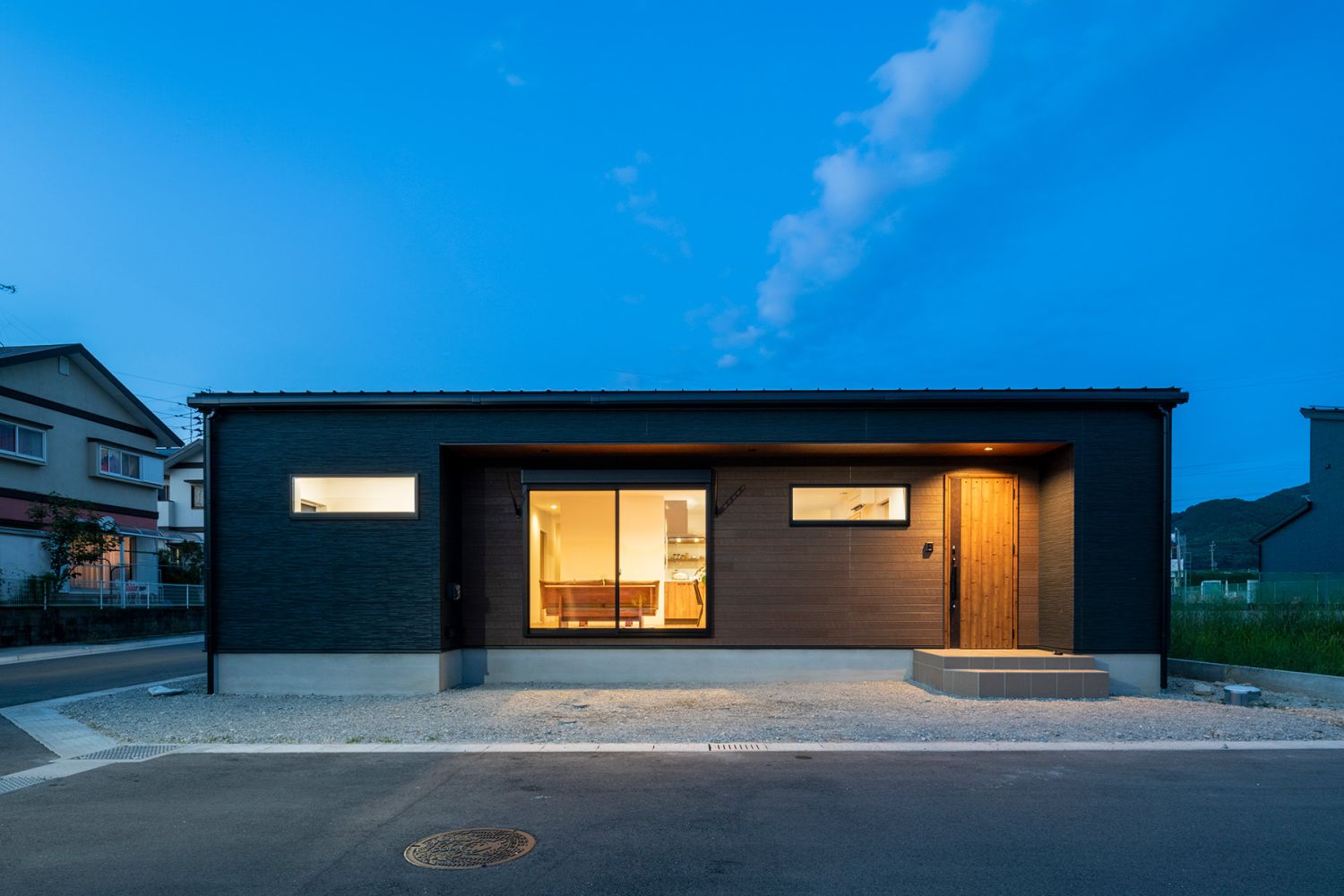 木のぬくもりを感じる30坪の平屋